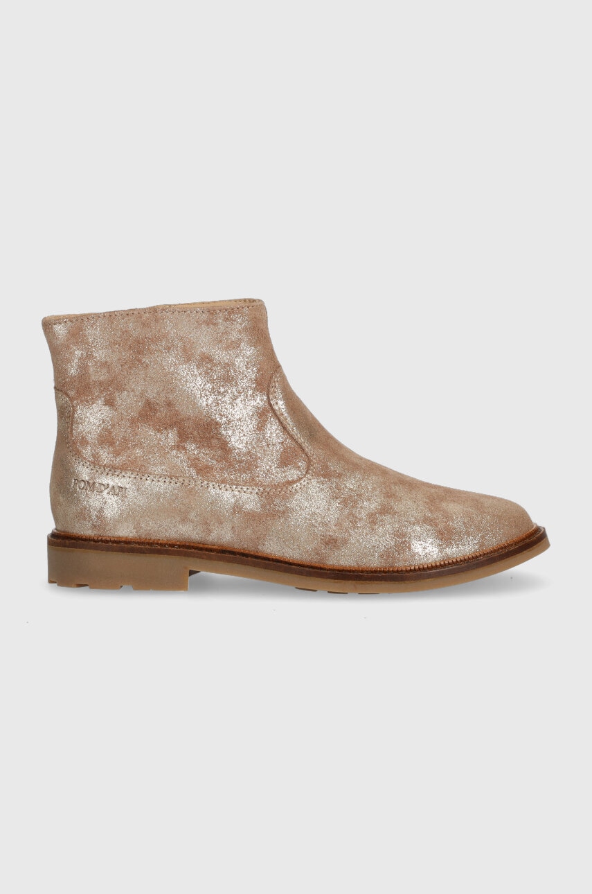 Pom D'api  Dětské semišové boty  SISTER BOOTS