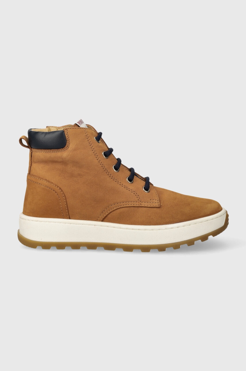 Pom D'api  Dětské semišové polobotky  FLOW BOOTS