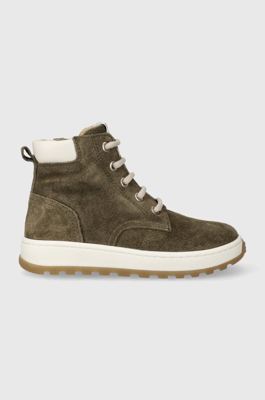 Pom D'api  Dětské semišové polobotky  FLOW BOOTS