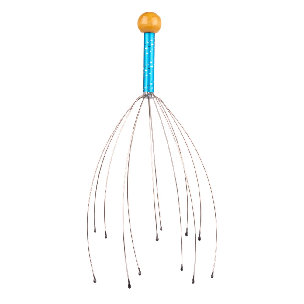 Pomůcka na masáž hlavy inSPORTline Kutsuo modrá