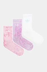 Ponožky adidas Originals Tie Dye Cr S 3-pack
