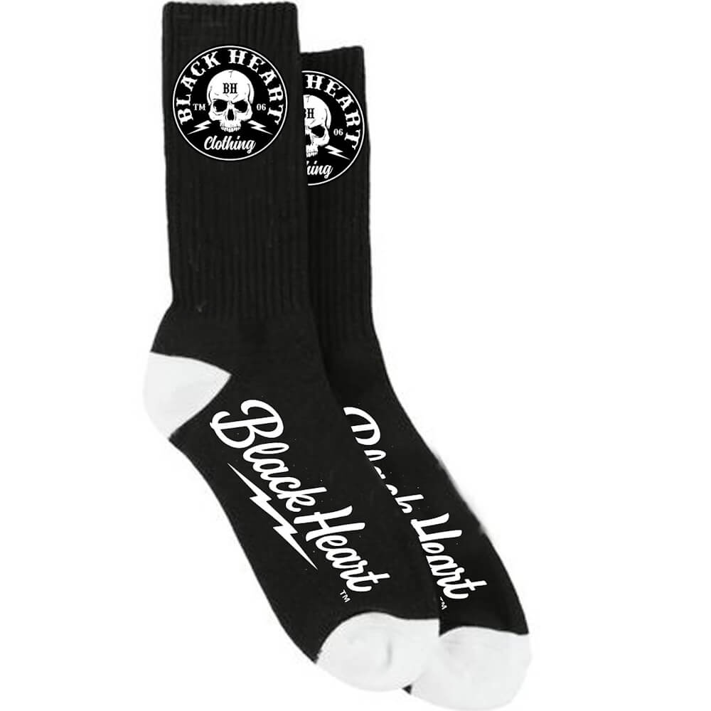Ponožky BLACK HEART Dominator Socks černá 8-9
