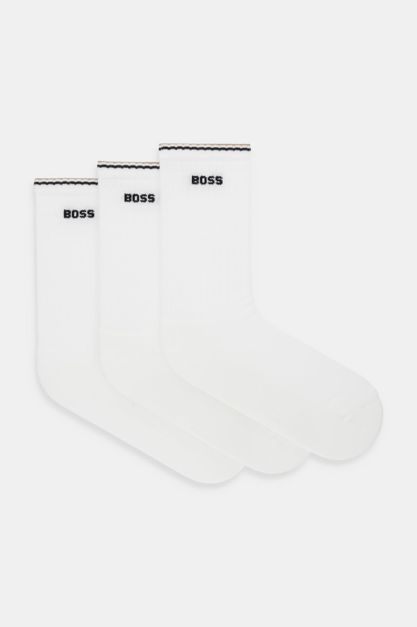 Ponožky BOSS 3P QS Rib Stripe CC 3-pack