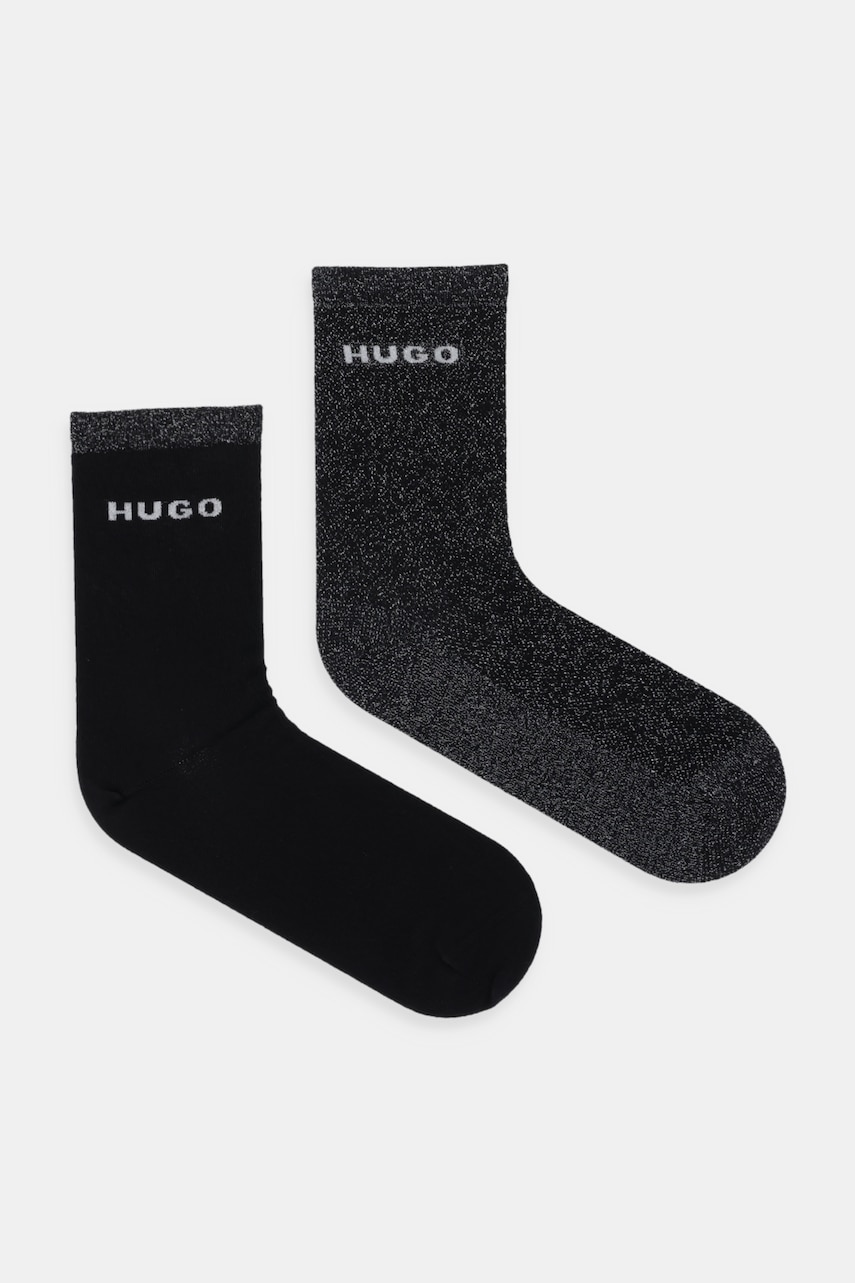 Ponožky HUGO 2P QS SHINY PIQ CC W 2-pack