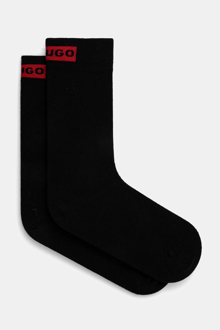Ponožky HUGO 2P RS LABEL CC W 2-pack