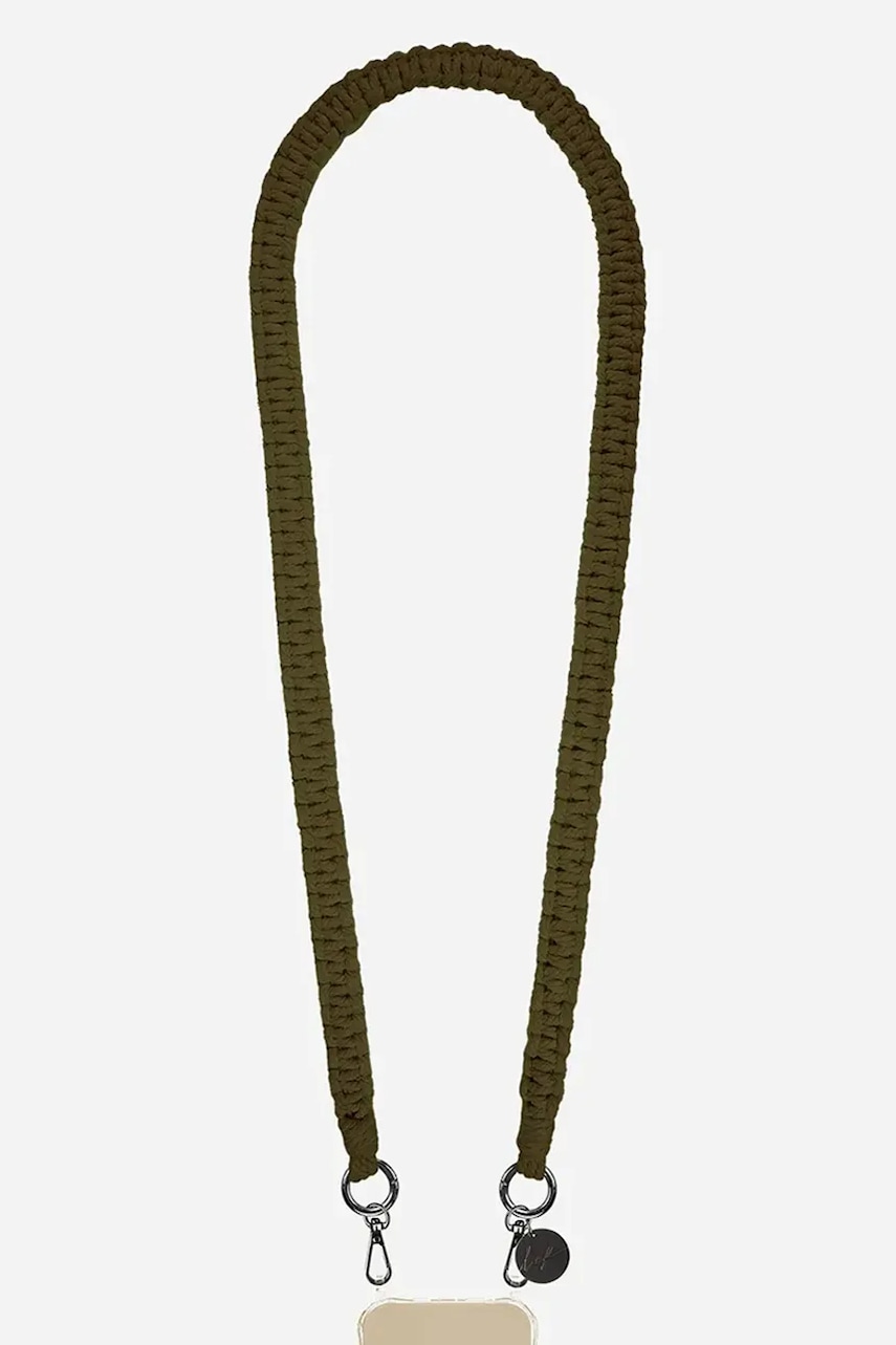 Popruh na telefon LaCoqueFrançaise 120 CM zelená barva