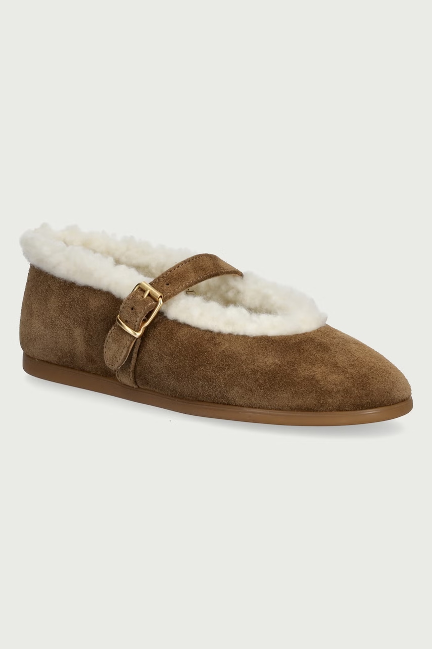 Posa  baleríny semišové St. Moritz Ballet Flats