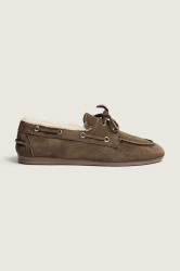 Posa  Mokasíny dámské semišové Boat Loafer