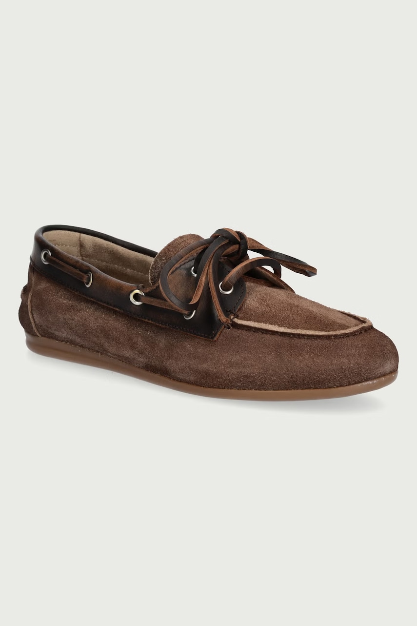 Posa  mokasíny dámské semišové Boat Loafer