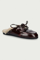 Posa  Pantofle dámské kožené Boat Loafer Mule