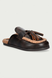Posa  pantofle dámské kožené Ranch Tassel Mule