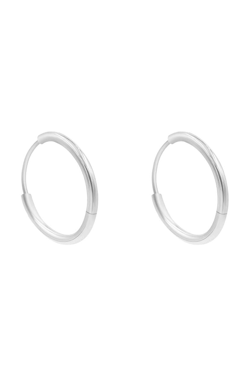 Postříbřené náušnice Lilou