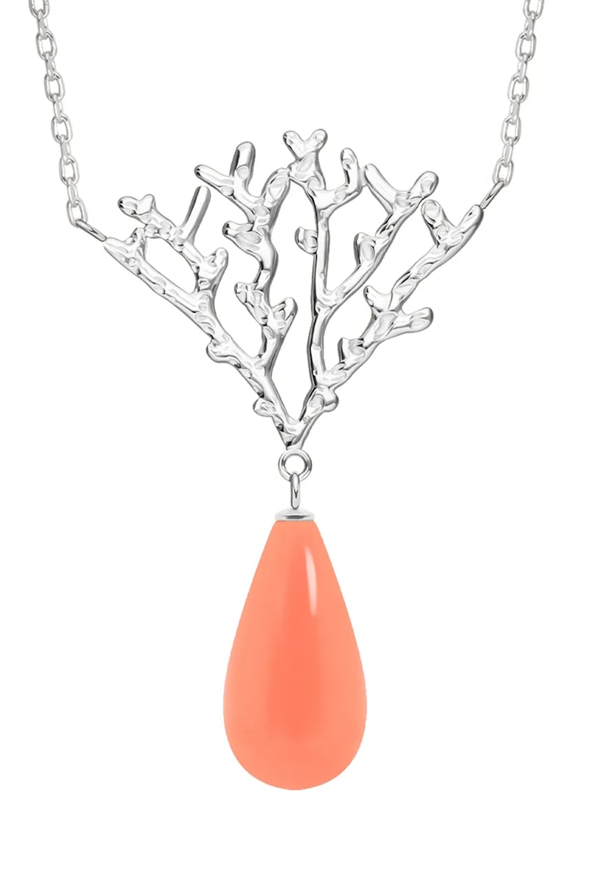 Postříbřený náhrdelník Lilou 253/380/LAN/KOR/48/SR