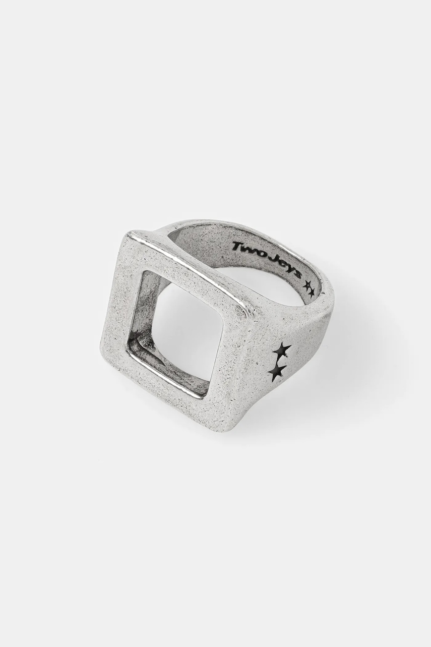 Postříbřený prsten Twojeys