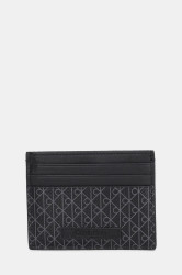 Pouzdro na karty Calvin Klein černá barva, LV04D1083G