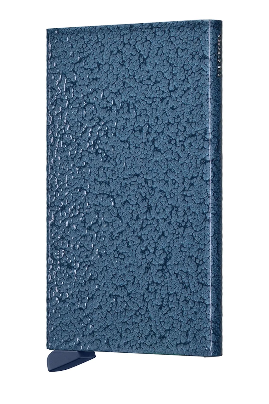 Pouzdro na karty Secrid HAMMERSTONE tmavomodrá barva