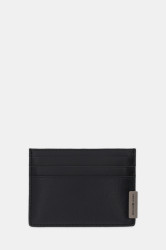 Pouzdro na karty Tommy Hilfiger černá barva, AM0AM13964
