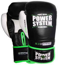 Power System Boxerské Rukavice Impact Evo Černé 16oz