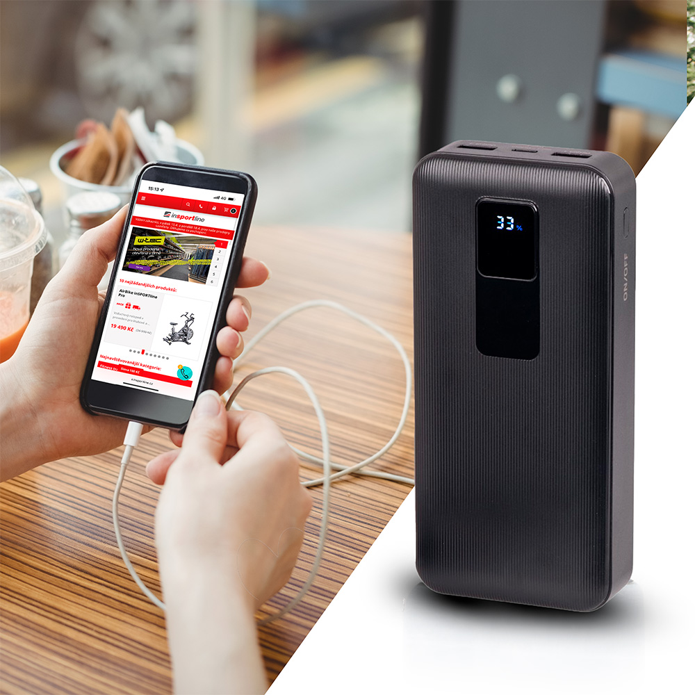 Powerbanka inSPORTline PowerTwenty 20000 mAh