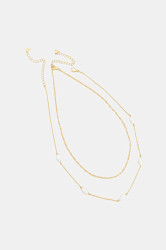 Pozlacený náhrdelník Aldo 2-pack