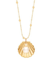 Pozlacený náhrdelník Lilou Shell