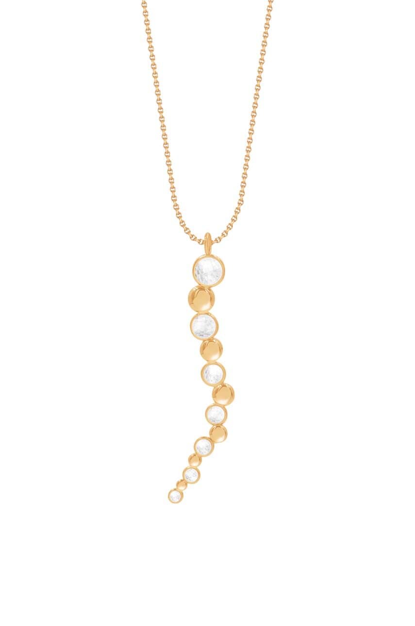Pozlacený náhrdelník Lilou Sparkling