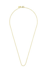 Pozlacený stříbrný náhrdelník Design Letters