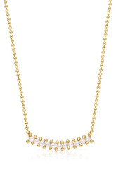 Pozlacený stříbrný náhrdelník Tous