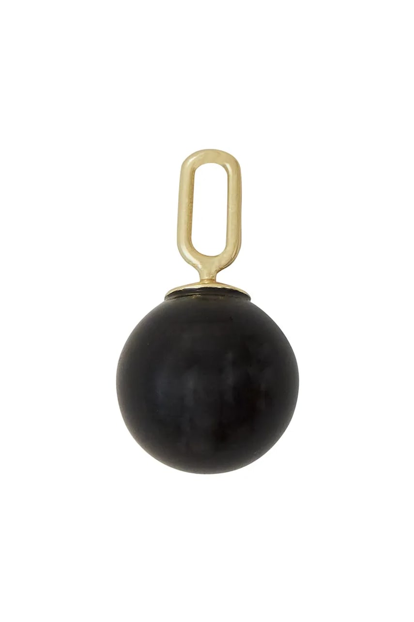 Pozlacený stříbrný přívěsek Design Letters