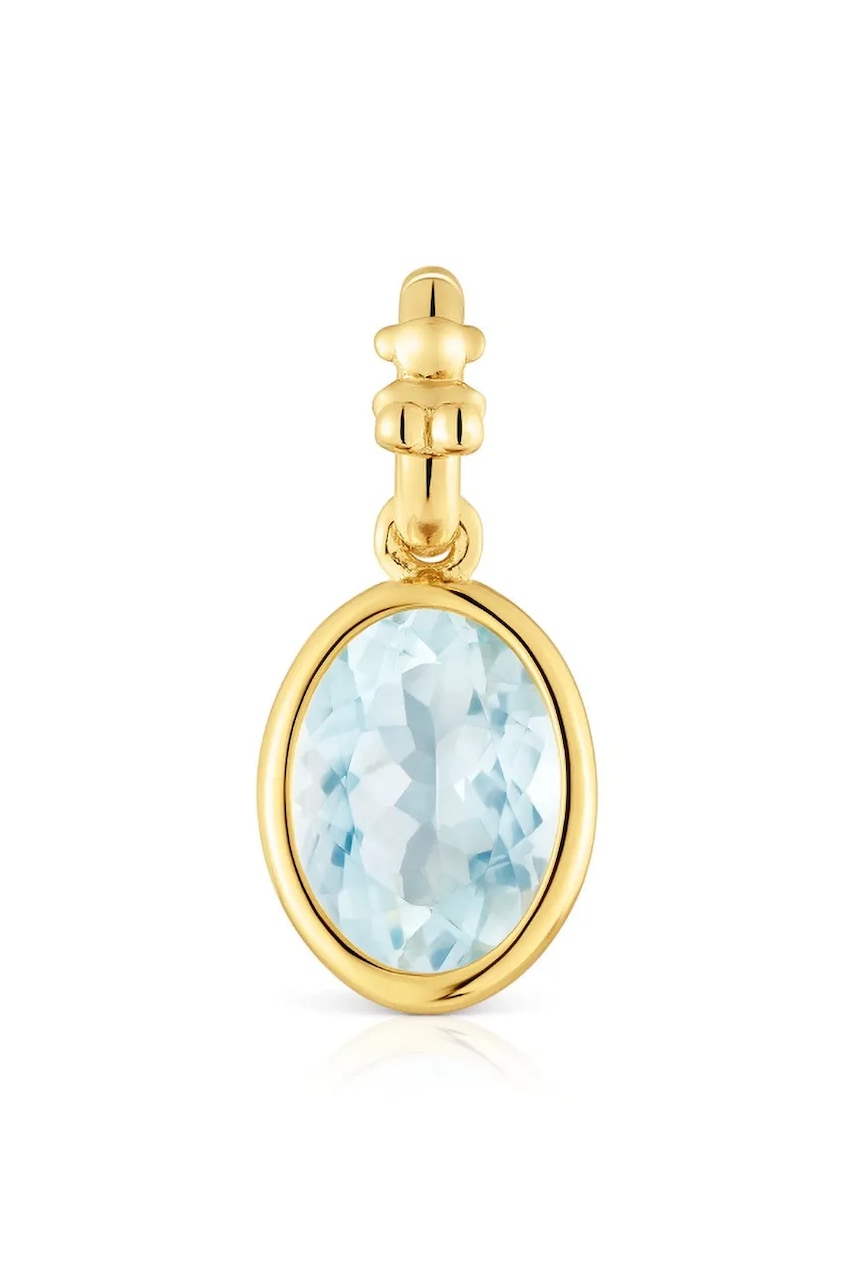 Pozlacený stříbrný přívěsek Tous