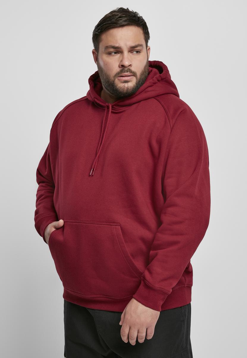 Prázdná Hoody vínová