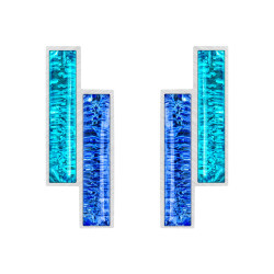 Preciosa Elegantní ocelové náušnice Desire s českým křišťálem Preciosa 7424 72