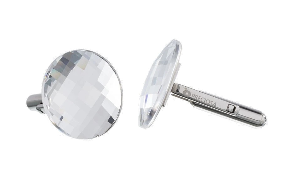 Preciosa Manžetové knoflíčky Crystal 7182 00