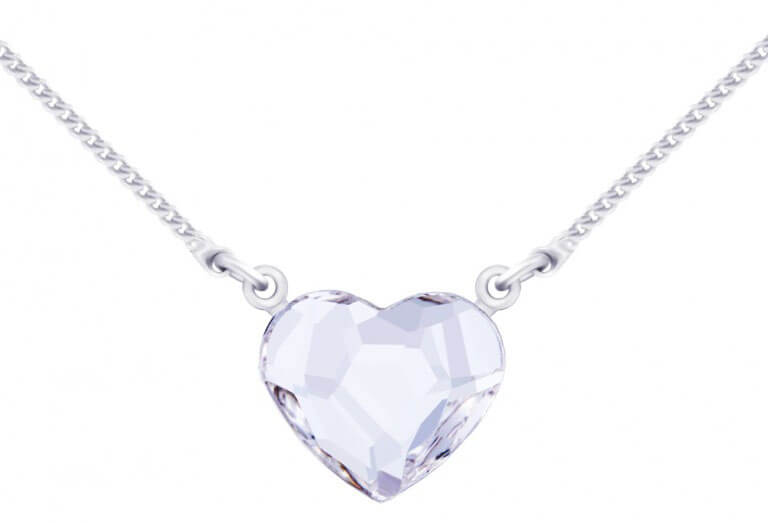 Preciosa Náhrdelník s čirým krystalem Amore 2030 00