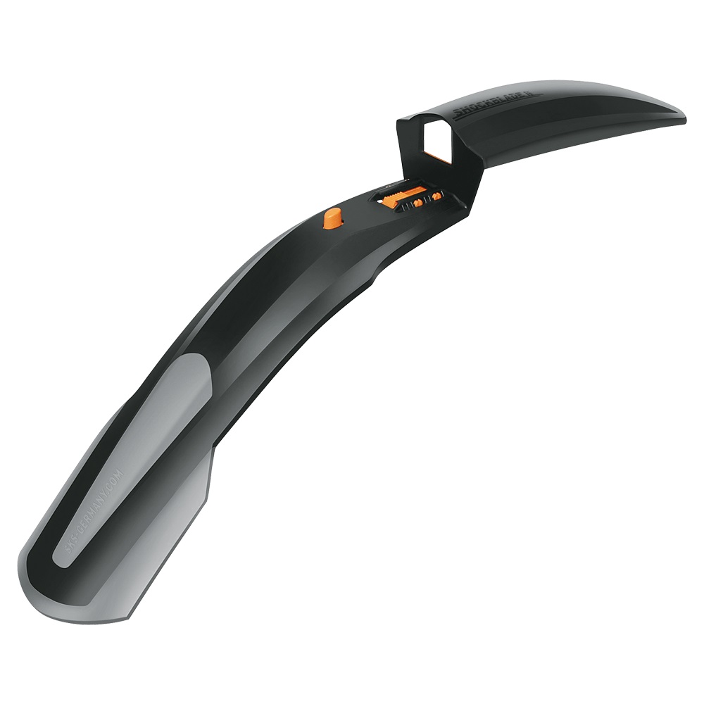 Přední blatník na kolo SKS Shockblade II 26-27,5" / 2,0-3,0" do sloupku vidlice 26'' - 27,5'' černo-šedá