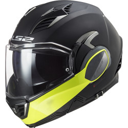 Překlopná moto přilba LS2 FF900 Valiant II Hammer P/J Black H-V Yellow XS (53-54)