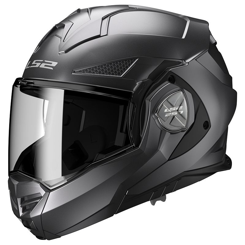 Překlopná moto přilba LS2 FF901 Advant X Solid Matt Titanium P/J XXL (63-64)