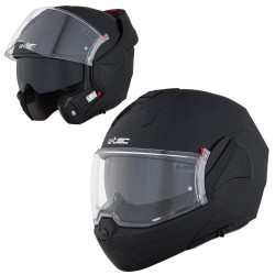 Překlopná moto přilba W-TEC Sabron P/J Black Matt XS (53-54)