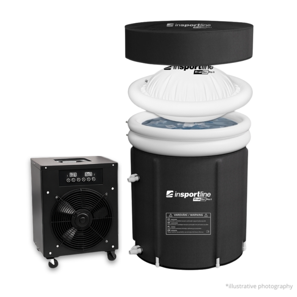 Přenosná otužovací káď inSPORTline FrostZen Pro II s termoregulačním systémem