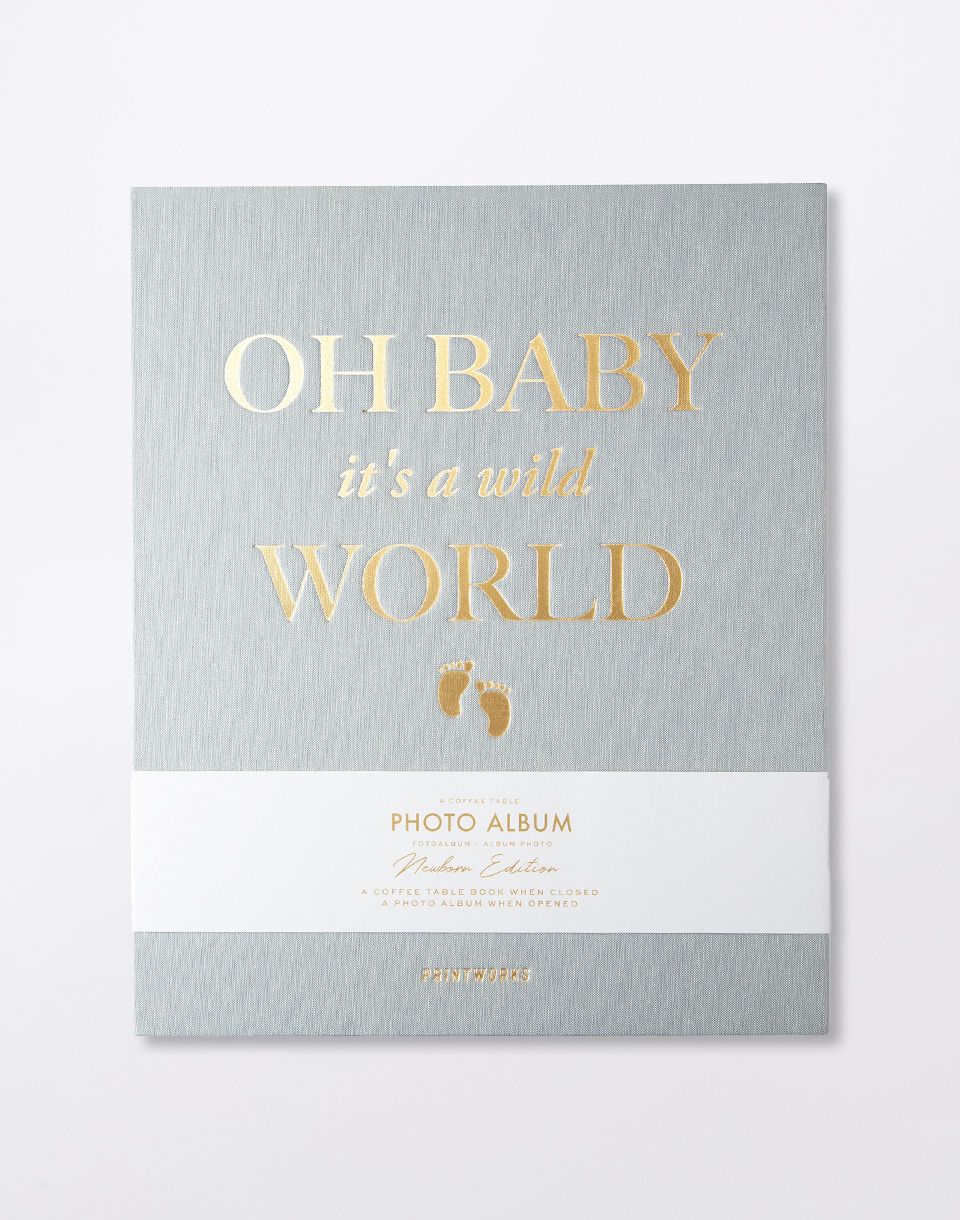 PrintWorks Photo Album - Baby Its a Wild World Mint