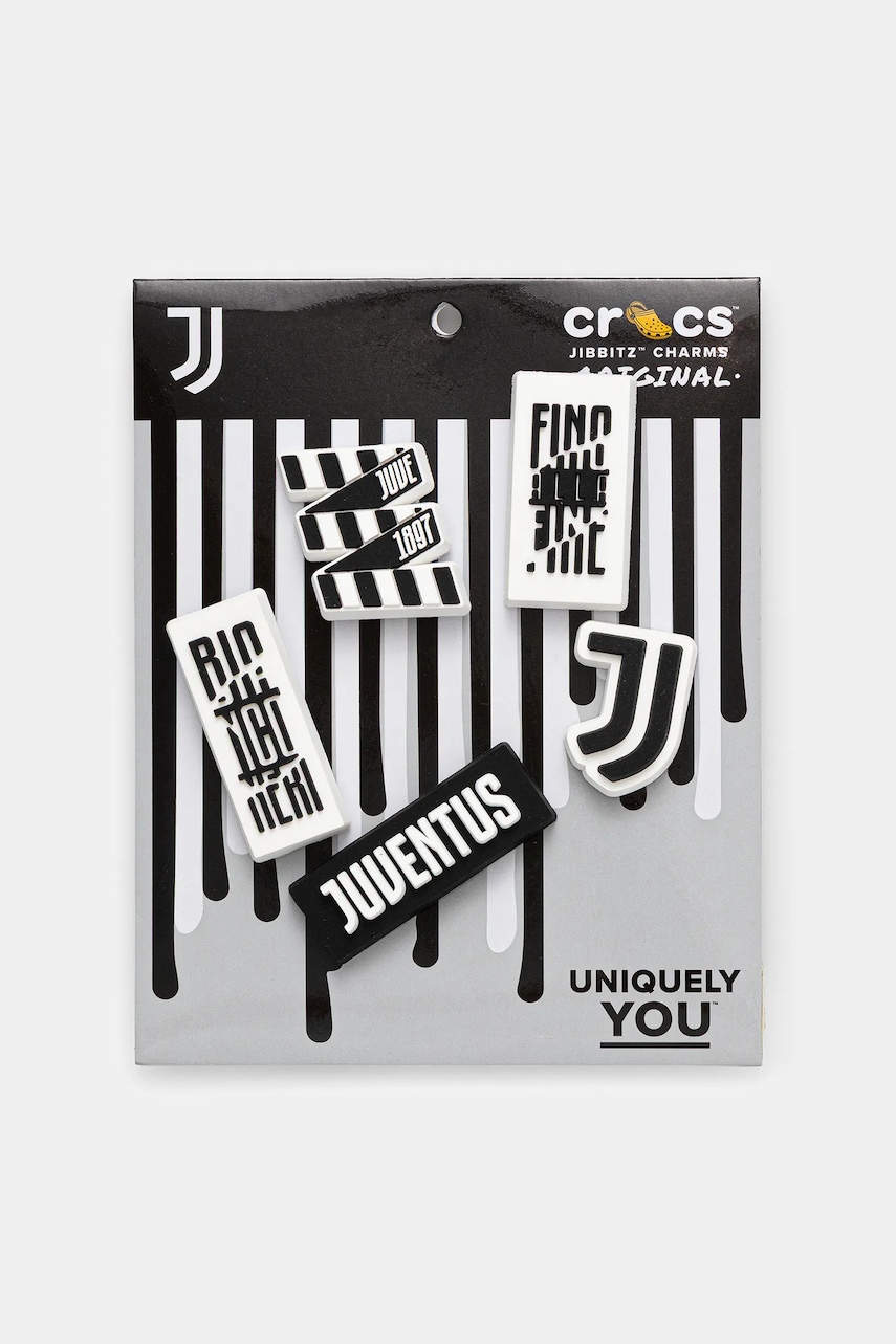 Připínačky na dětské boty Crocs Juventus 5Pck 5-pack