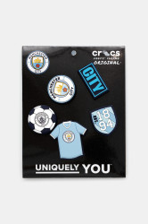 Připínačky na dětské boty Crocs Manchester City 5Pck 5-pack