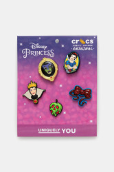 Připínačky na dětské boty Crocs Snow White 5Pck 5-pack