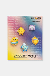 Připínačky na obuv Crocs Chicks Having Fun 5 Pack 5-pack