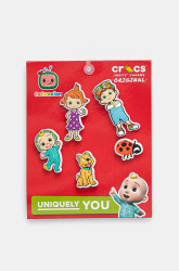 Připínačky pro dětské boty Crocs CoComelon 5-pack