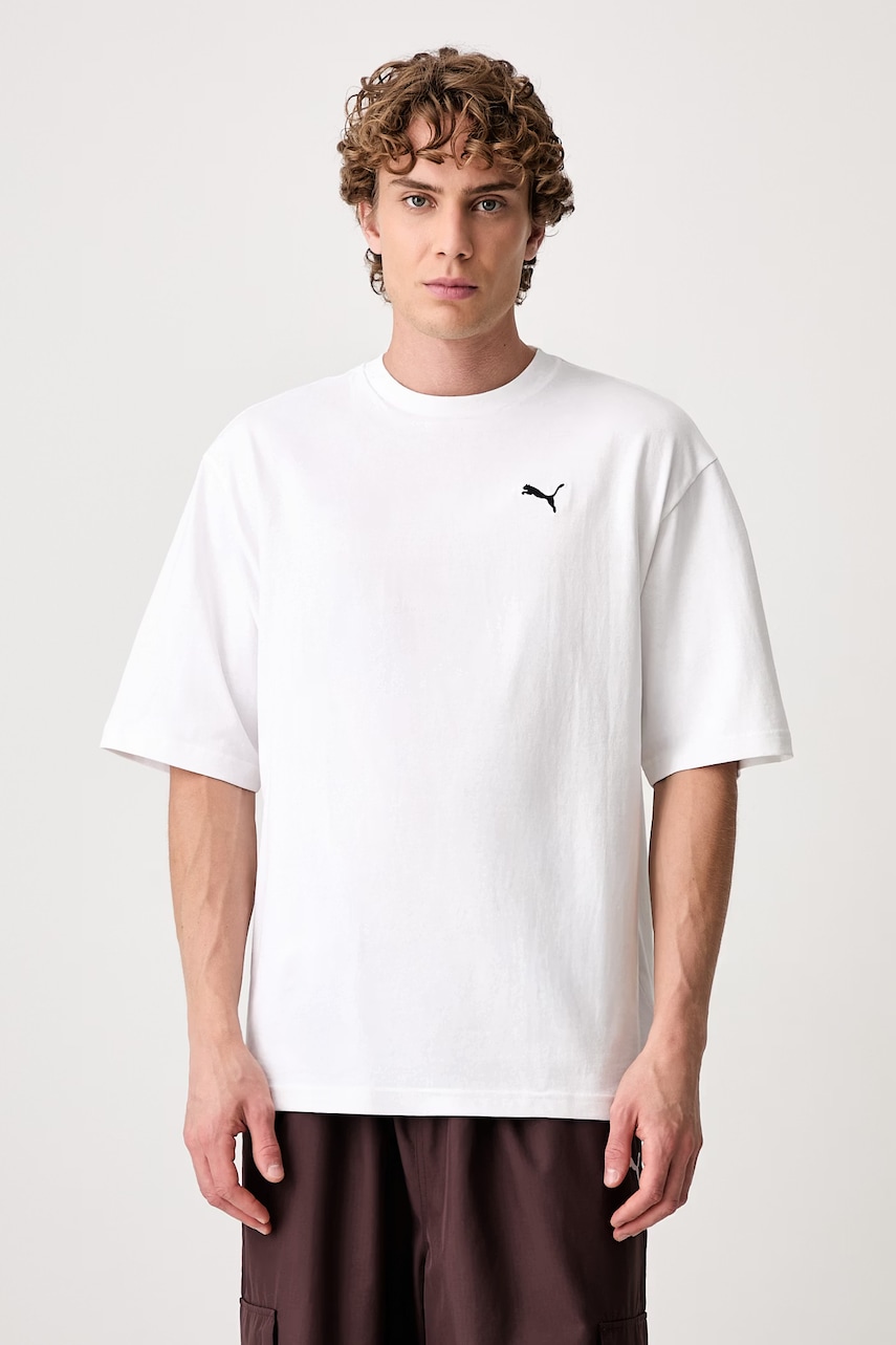 Puma  basic tričko pánské bavlněné Wardrobe Essential