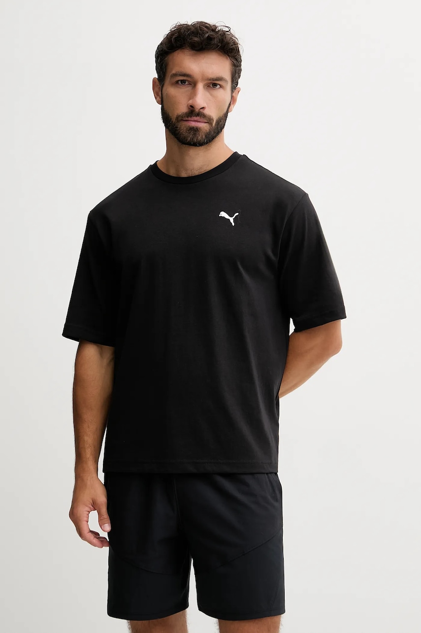 Puma  basic tričko pánské bavlněné Wardrobe Essential