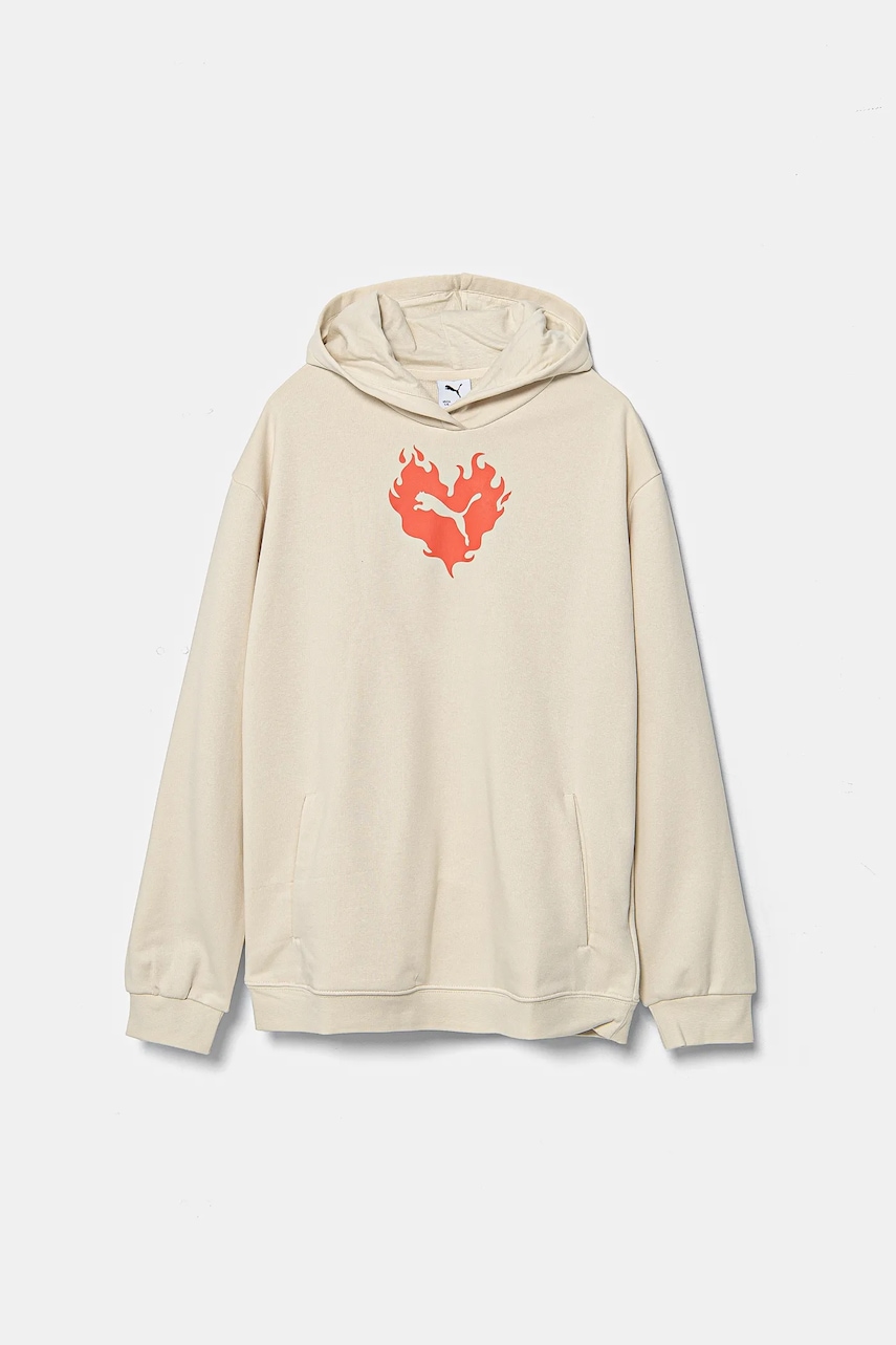 Puma  Bavlněná mikina  FLAMING LOVE Hoodie TR