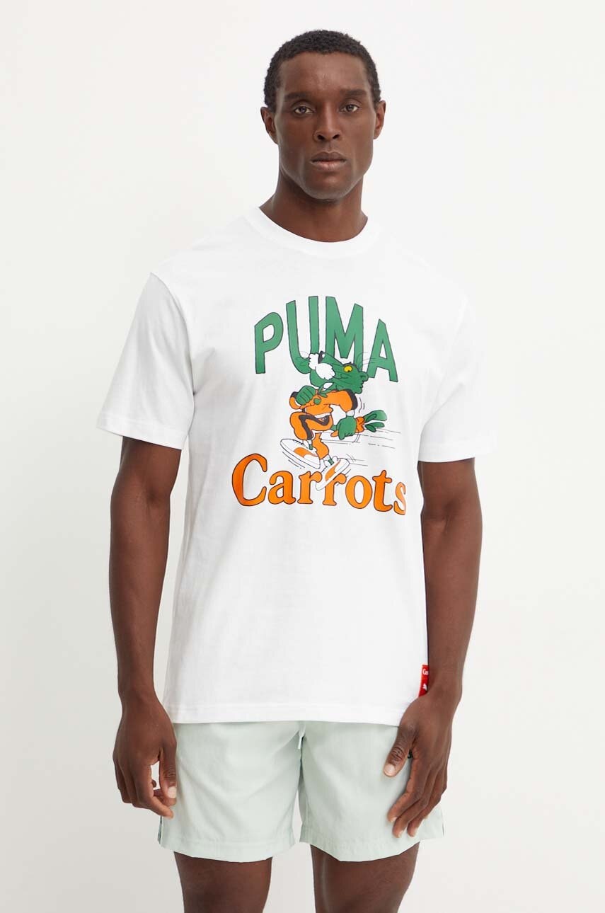 Puma  Bavlněné tričko   X CARROTS Graphic Tee