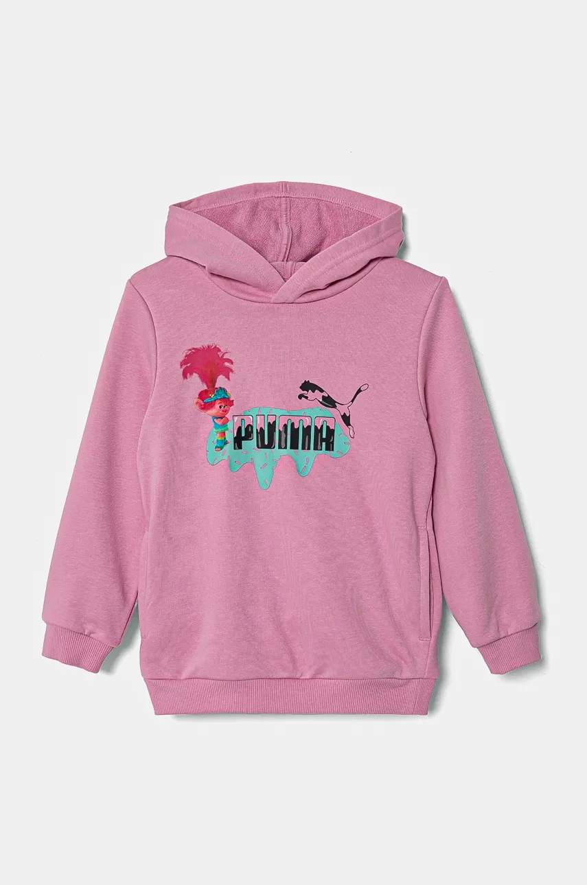 Puma  Dětská mikina  X TROLLS Hoodie TR